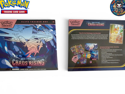 Pokémon Chaos Rising ETB Elite Trainer Box New Factory Sealed.