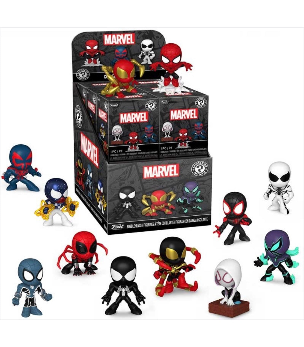 FUNKO MYSTERY MINI: SPIDER - MAN COMICS ASSORTED BLIND BOX.