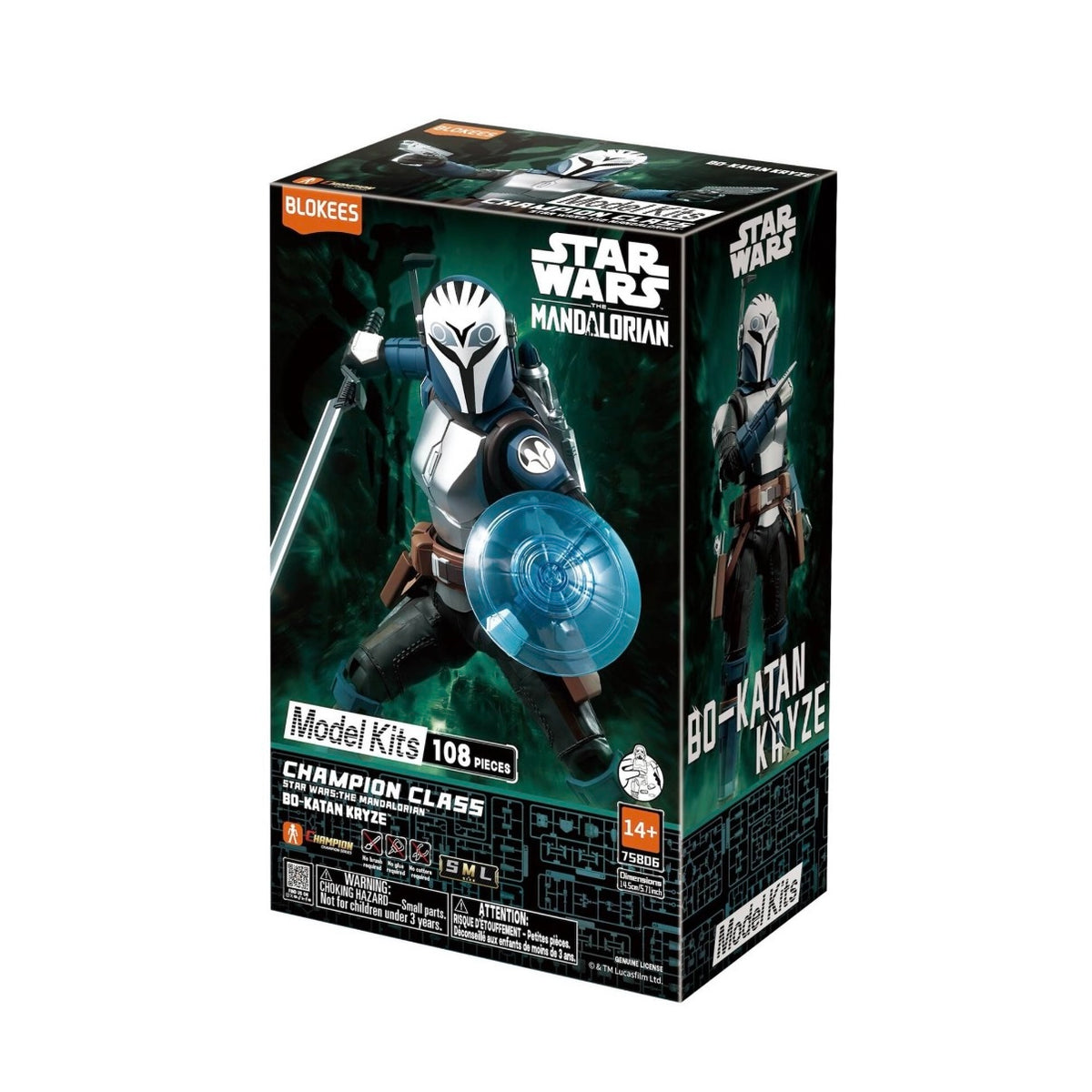 New Season Star Wars The Mandalorian Champion Class 06 Bo-Katan Kryze Model Kit.