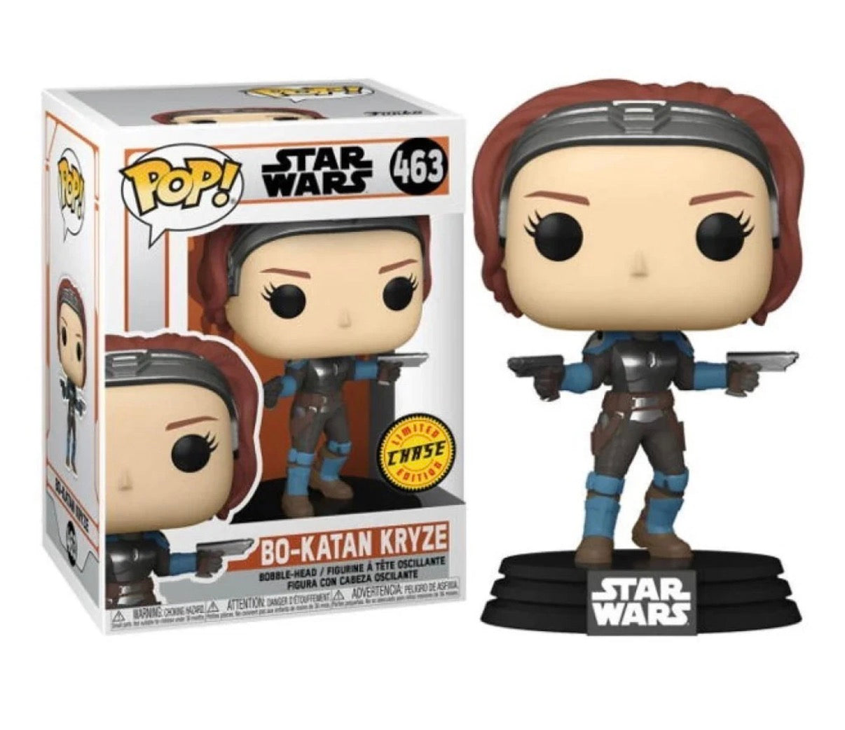 Funko Pop! Star Wars The Mandalorian Bo-Katan Kryze Special Chase Edition 463