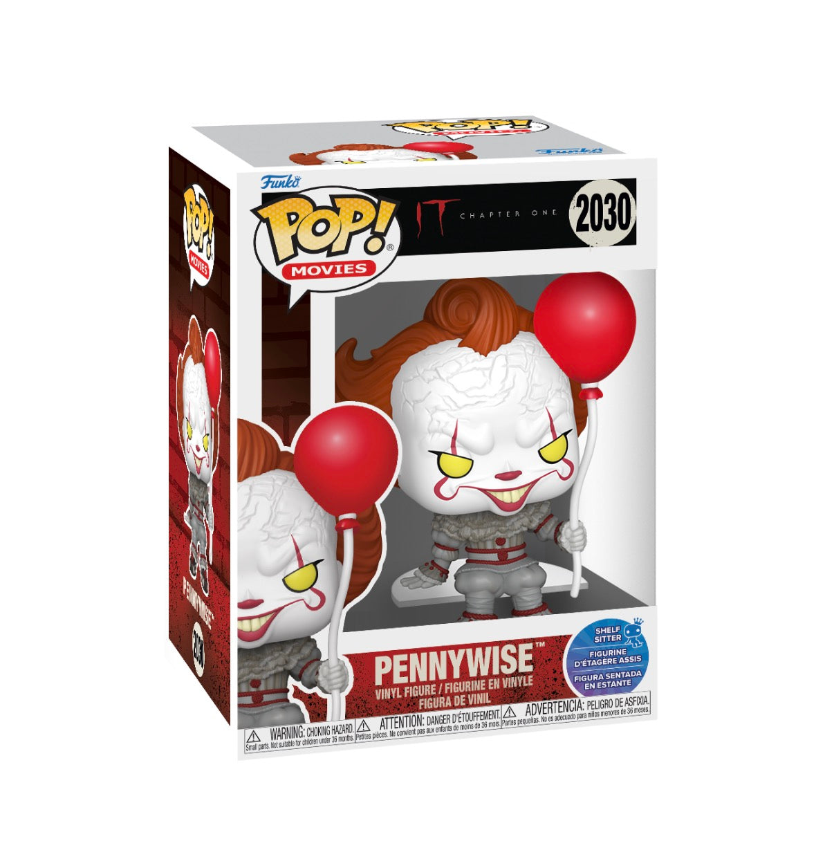 Funko Pop! IT CHAPTER ONE PENNYWISE SHELF SITTER 2030