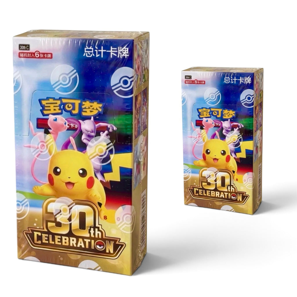 Pokemon 30th Celebration Chinese Booster Box Pre-Order 25th Sep.