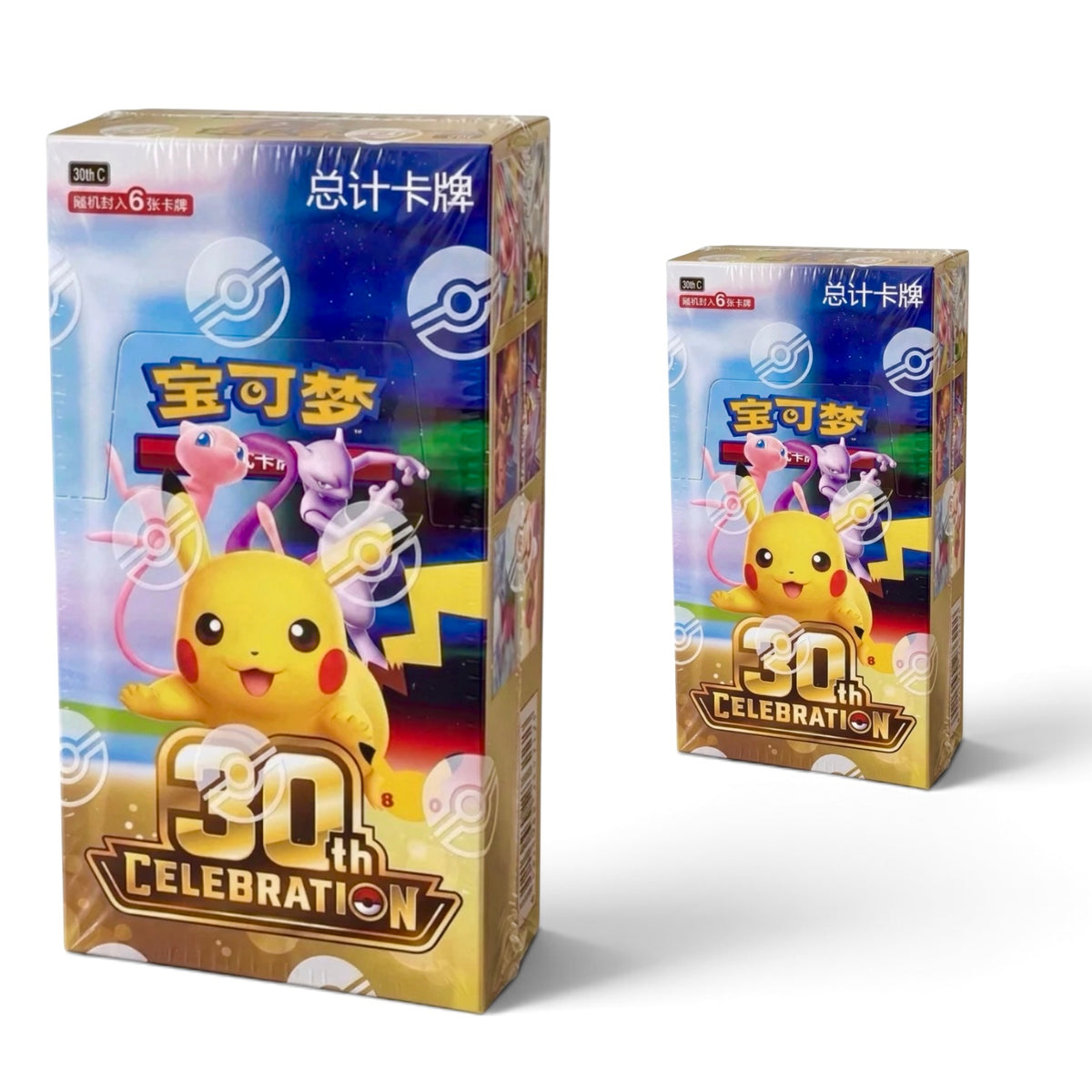 Pokemon 30th Celebration Chinese Booster Box Pre-Order 25th Sep.