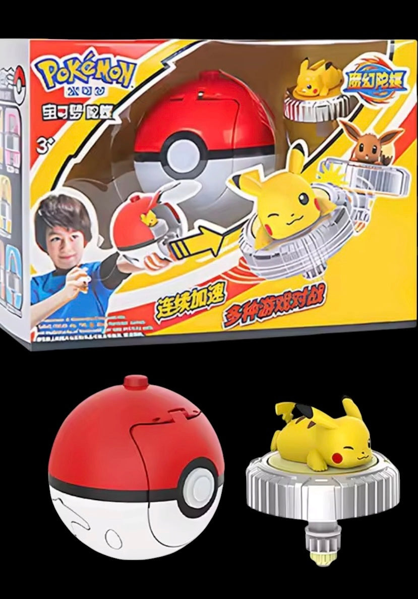 New Pokémon Pikachu The Electric Dynamo Spinning Battling Top.