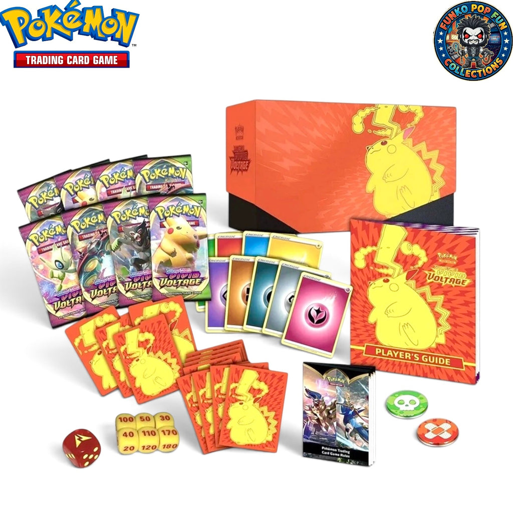 Pokemon TCG Sword & Shield Vivid Voltage 2020 Elite ETB Trainer Box.