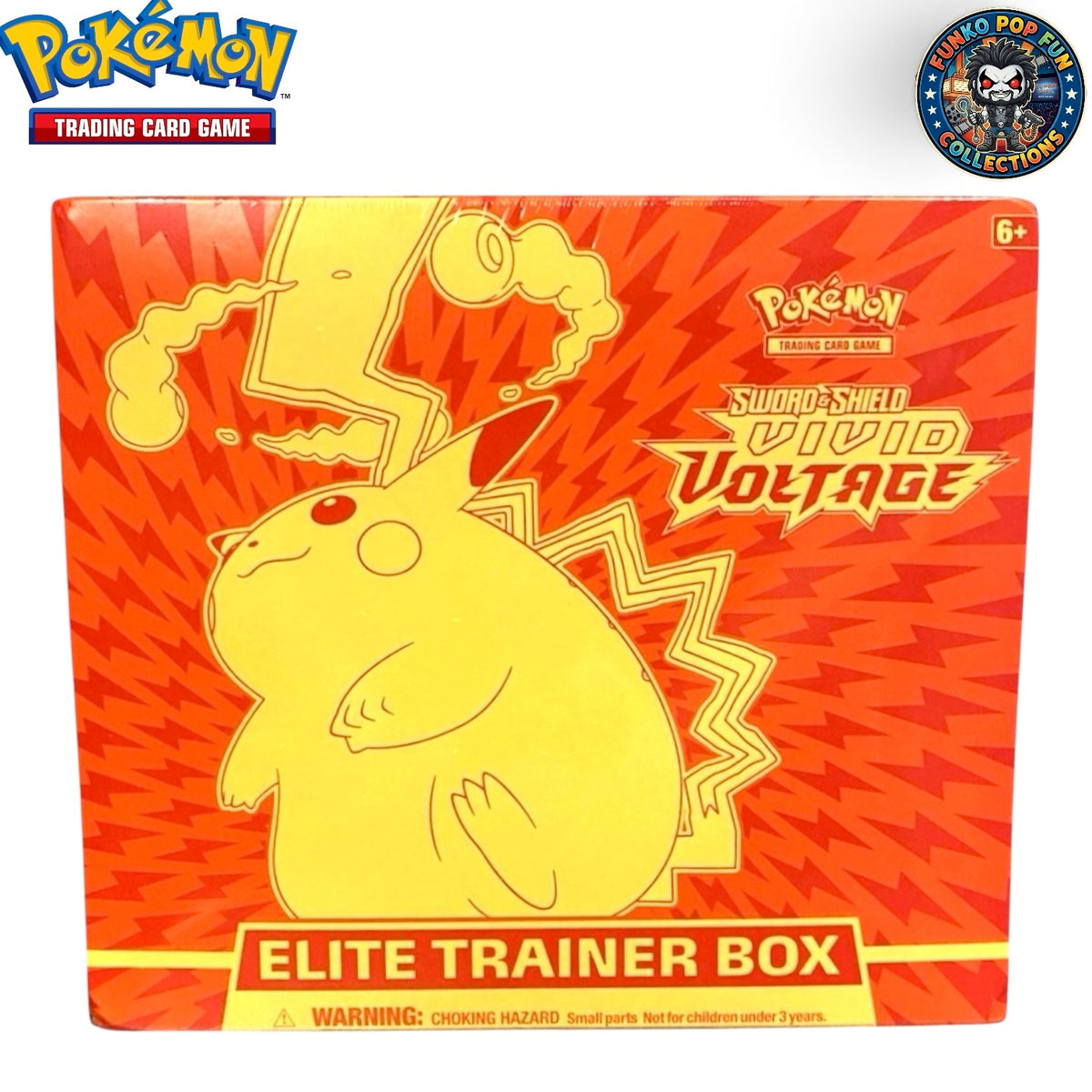 Pokemon TCG Sword & Shield Vivid Voltage 2020 Elite ETB Trainer Box.