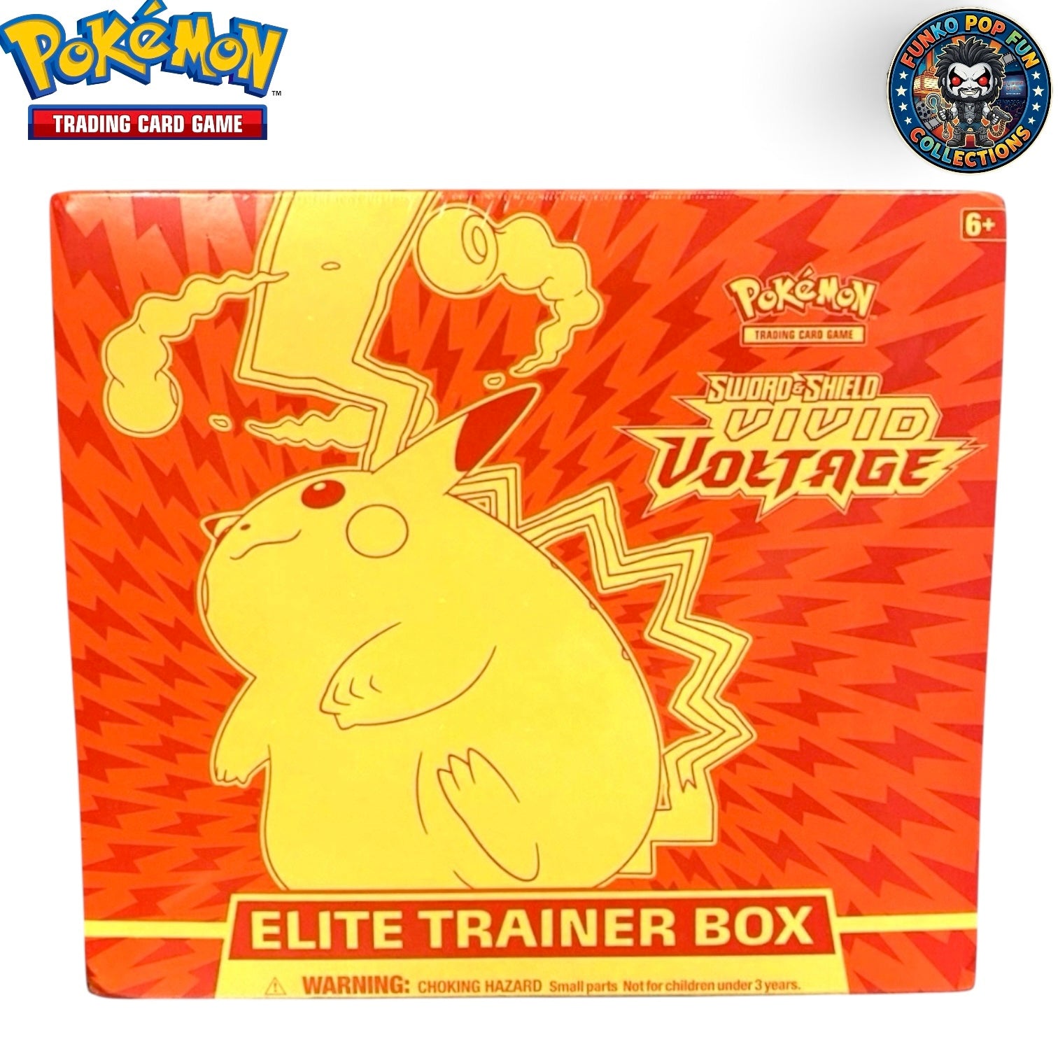 Pokemon TCG Sword & Shield Vivid Voltage 2020 Elite ETB Trainer Box.