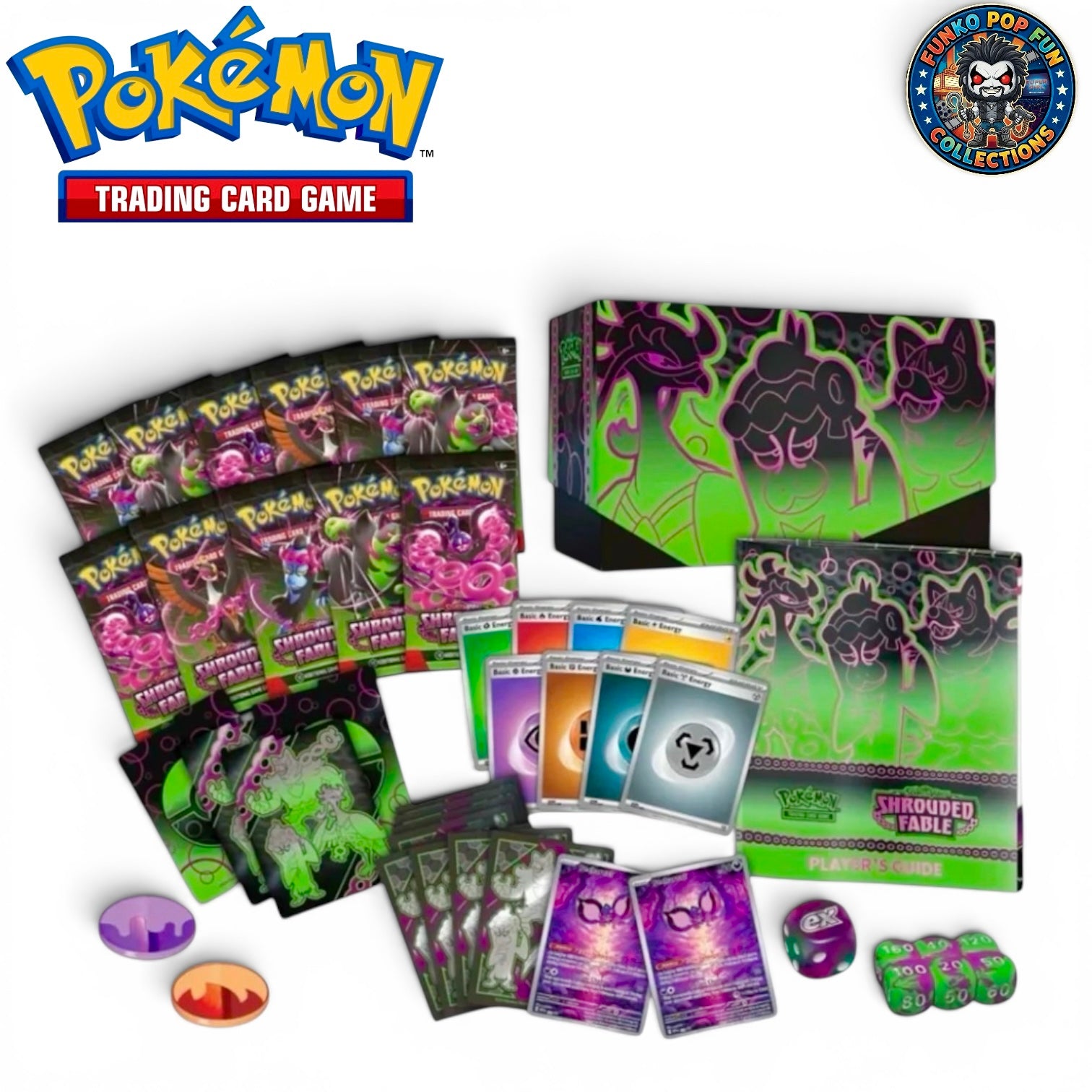 Pokemon TCG Shrouded Fable Pokemon Center Exclusive Elite Trainer Box Sealed.