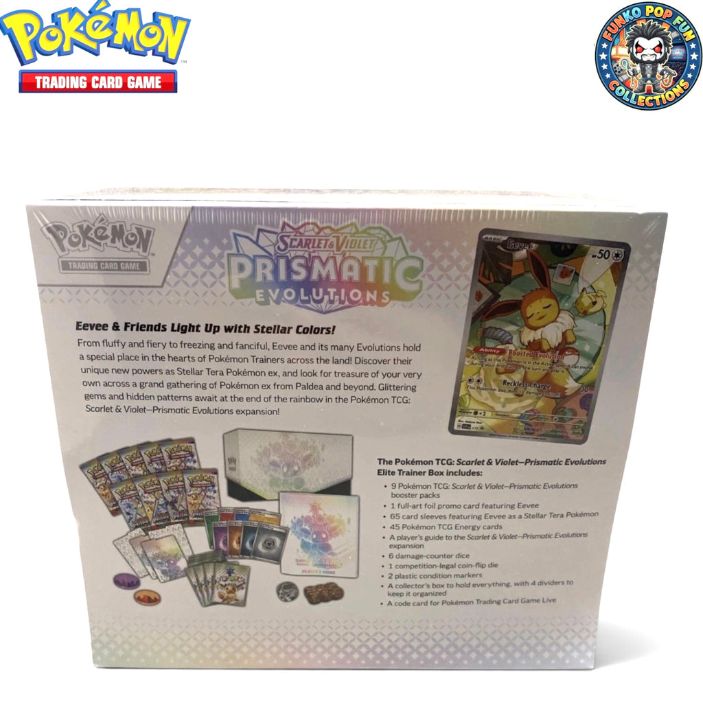 Pokémon TCG - Prismatic Evolutions Elite Trainer Box ETB.