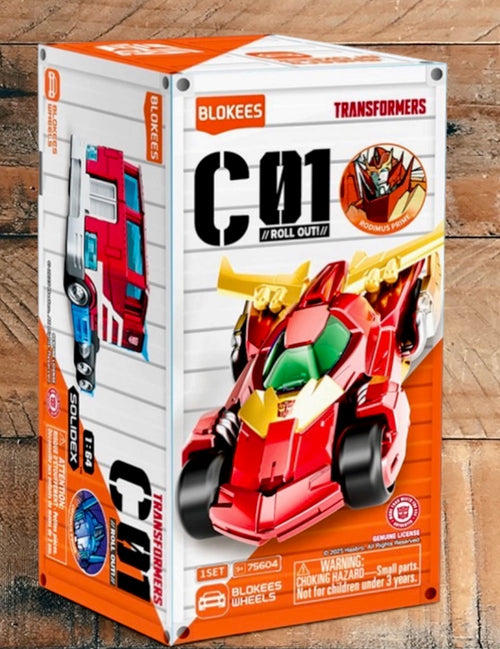 Blokees Wheels Transformers Vehicle C01 Blind Box Assembly Model Kits