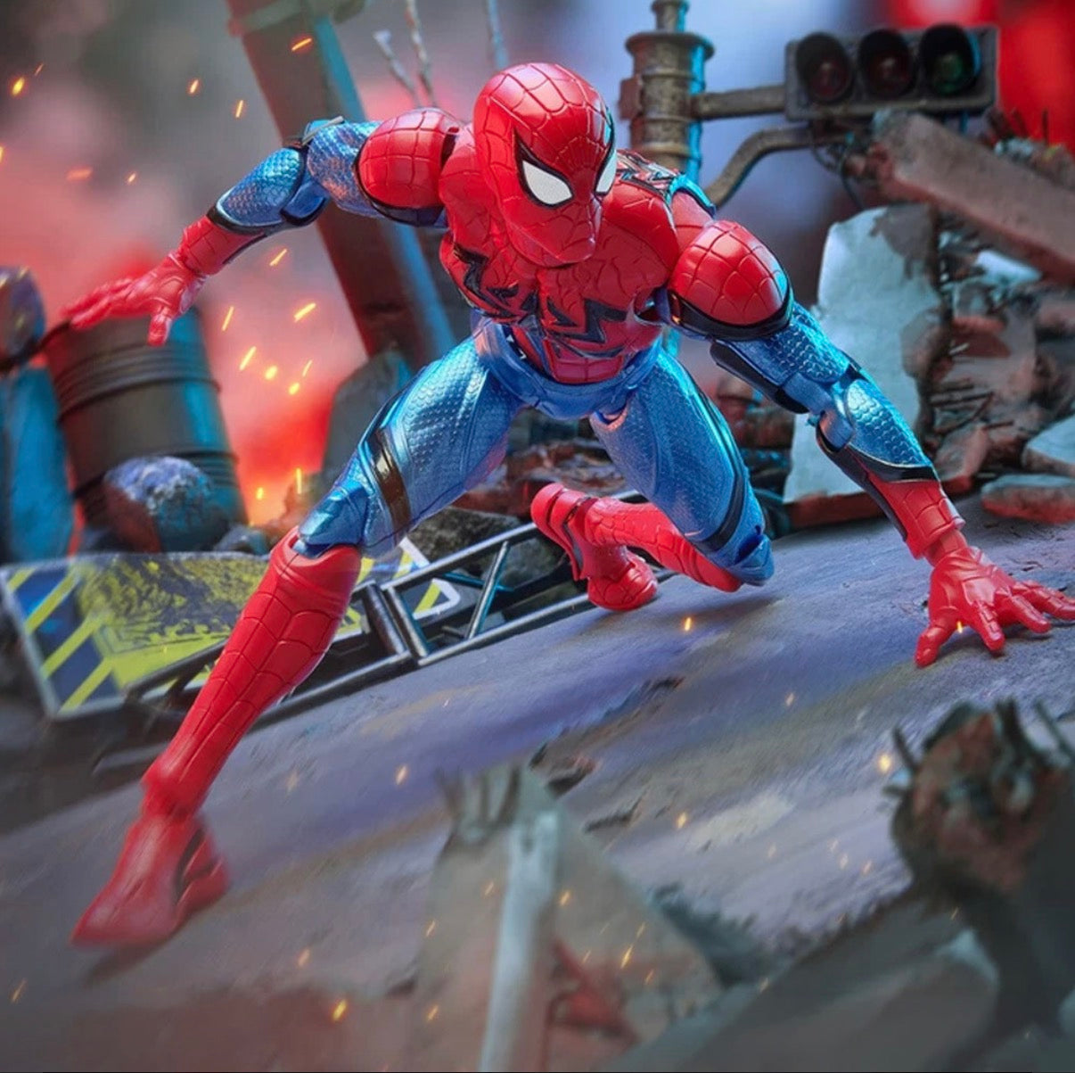 Blokees Figures Marvel Rivals Champion Class Spider-Man.