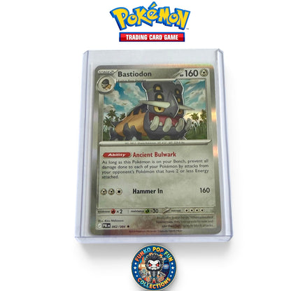 Bastiodon 062/084 Rare Pitch Black Pokemon Holo Near Mint Single Card.