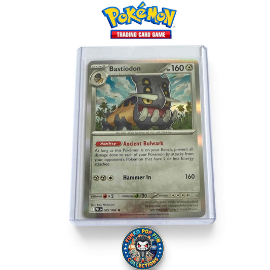 Bastiodon 062/084 Rare Pitch Black Pokemon Holo Near Mint Single Card.