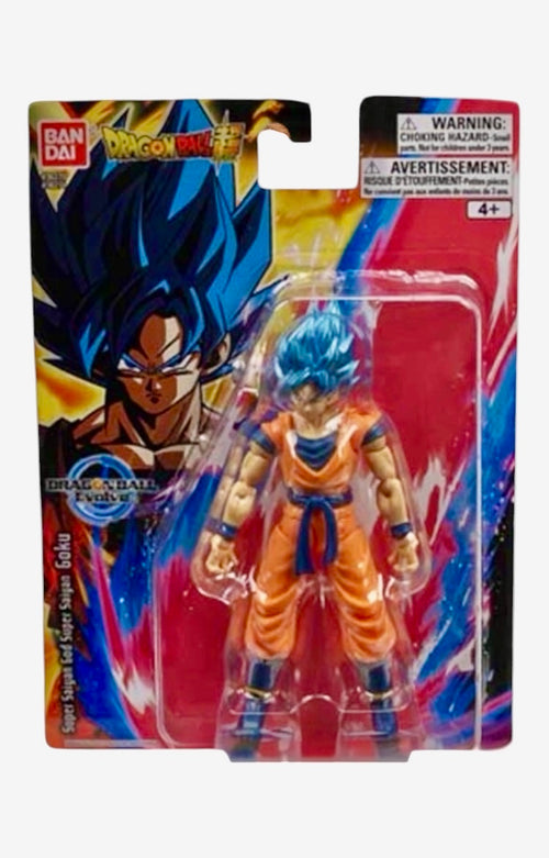 BAN-DAI Dragon Ball Super Saiyan Goku - Fully Articulated 12.5cm Action Figure - Collector's Dream.