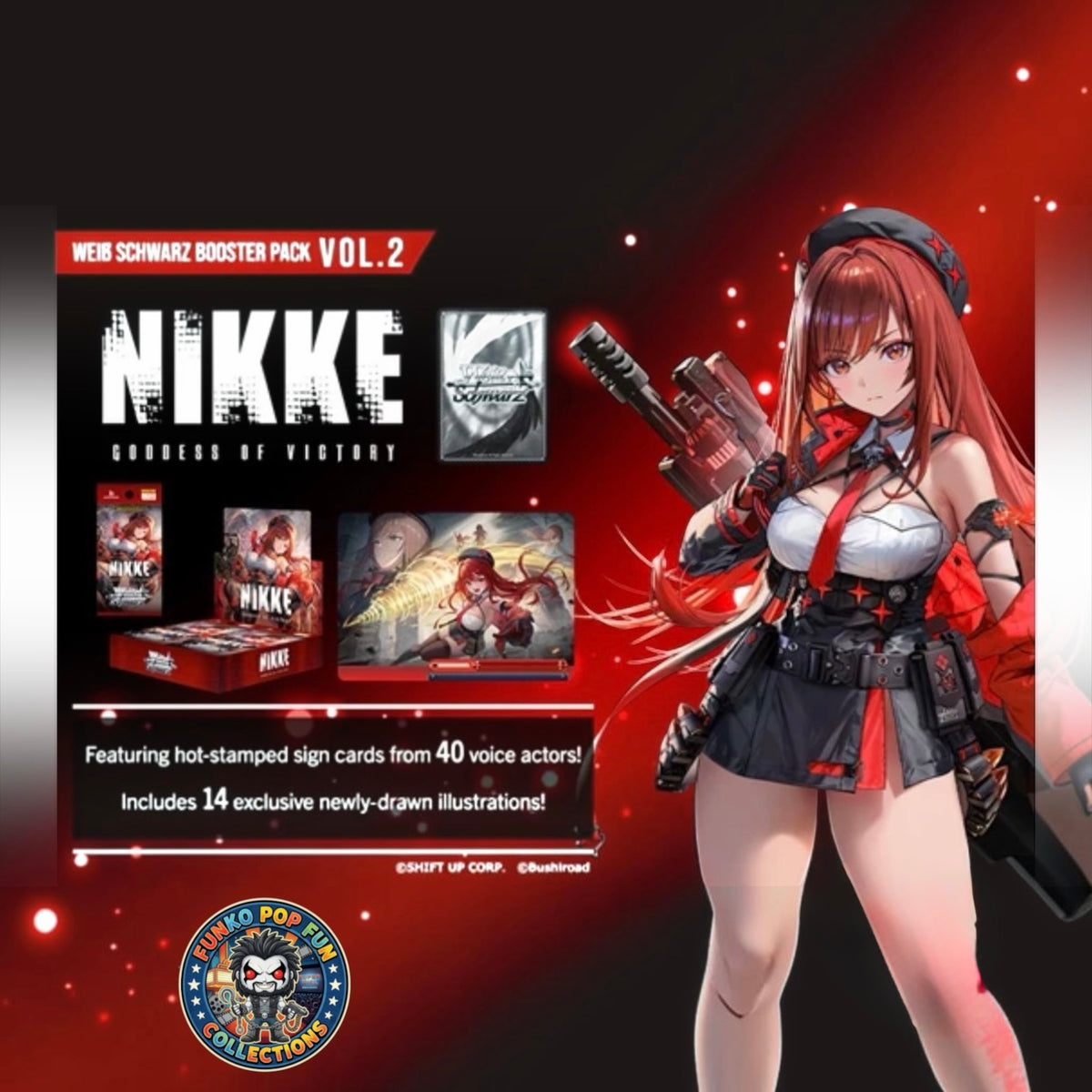 Weiss Schwarz - New Goddess of Victory Nikke Vol 2 Booster Box.