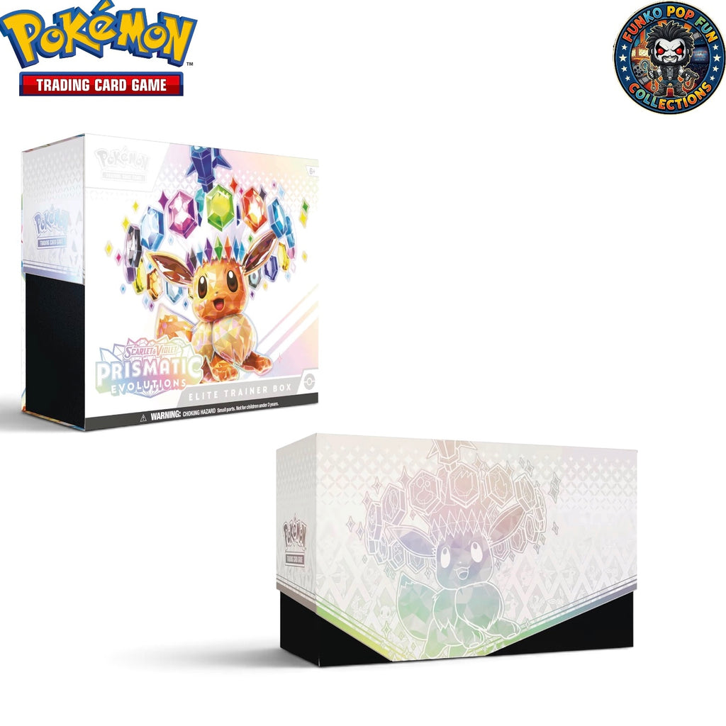Pokemon TCG Prismatic Evolutions Center Elite Trainer Box Pre-Sale New Sealed.