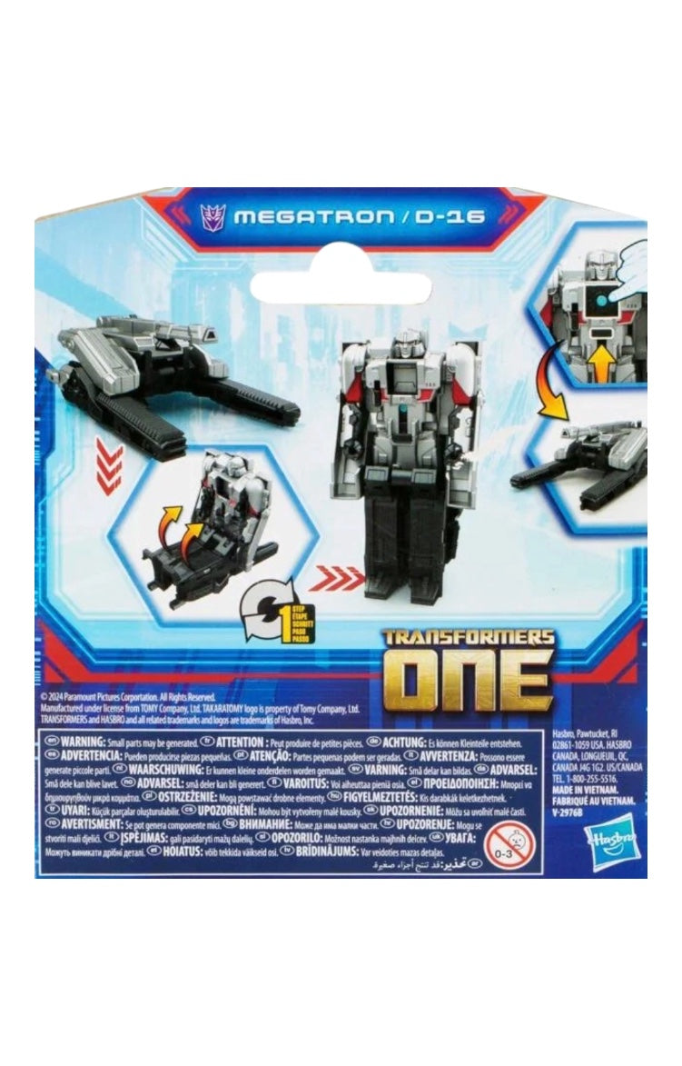 Hasbro Transformers One Megatron D-16 Action Figure.