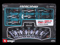 F1 MERCEDES AMG DELUXE GIFT SET W/DISPLAY STAND 1:43