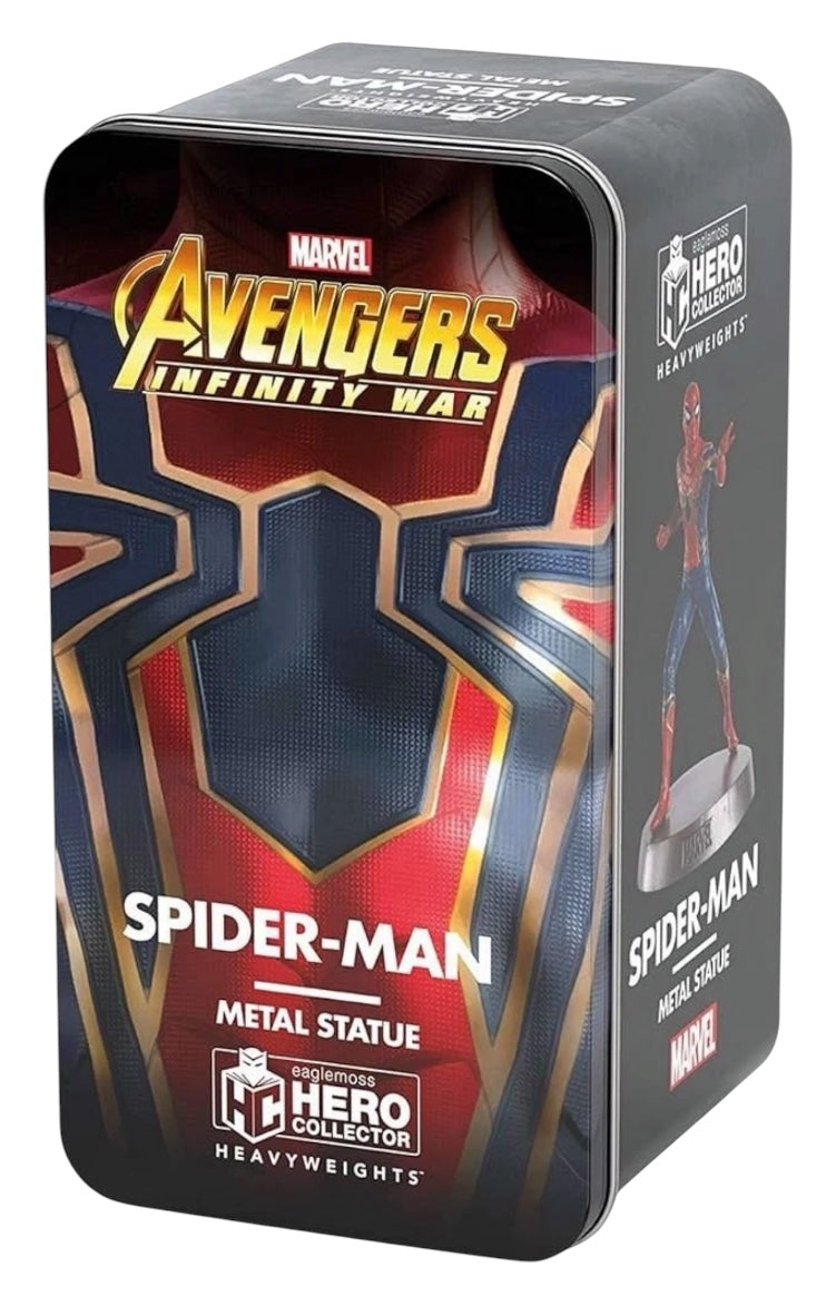 Eaglemoss Hero Collector Heavyweights Marvel Avengers Infinity War Iron Spider Metal Statue.