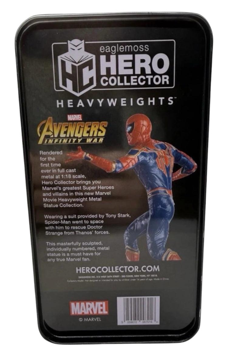 Eaglemoss Hero Collector Heavyweights Marvel Avengers Infinity War Iron Spider Metal Statue.