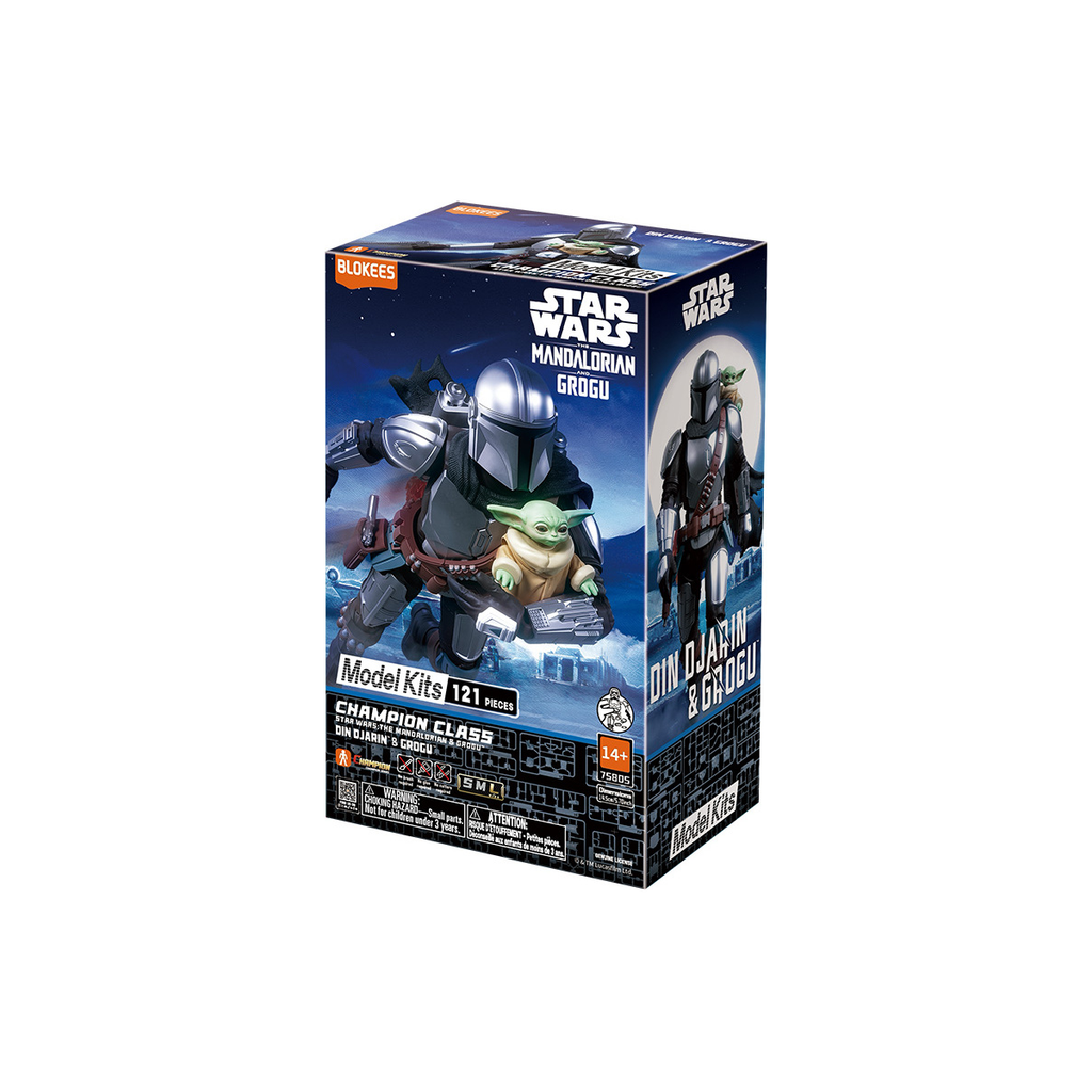 NEW STAR WARS BLOKEES MANDALORIAN CHAMPION CLASS 05 DIN DJARIN AND GROGU