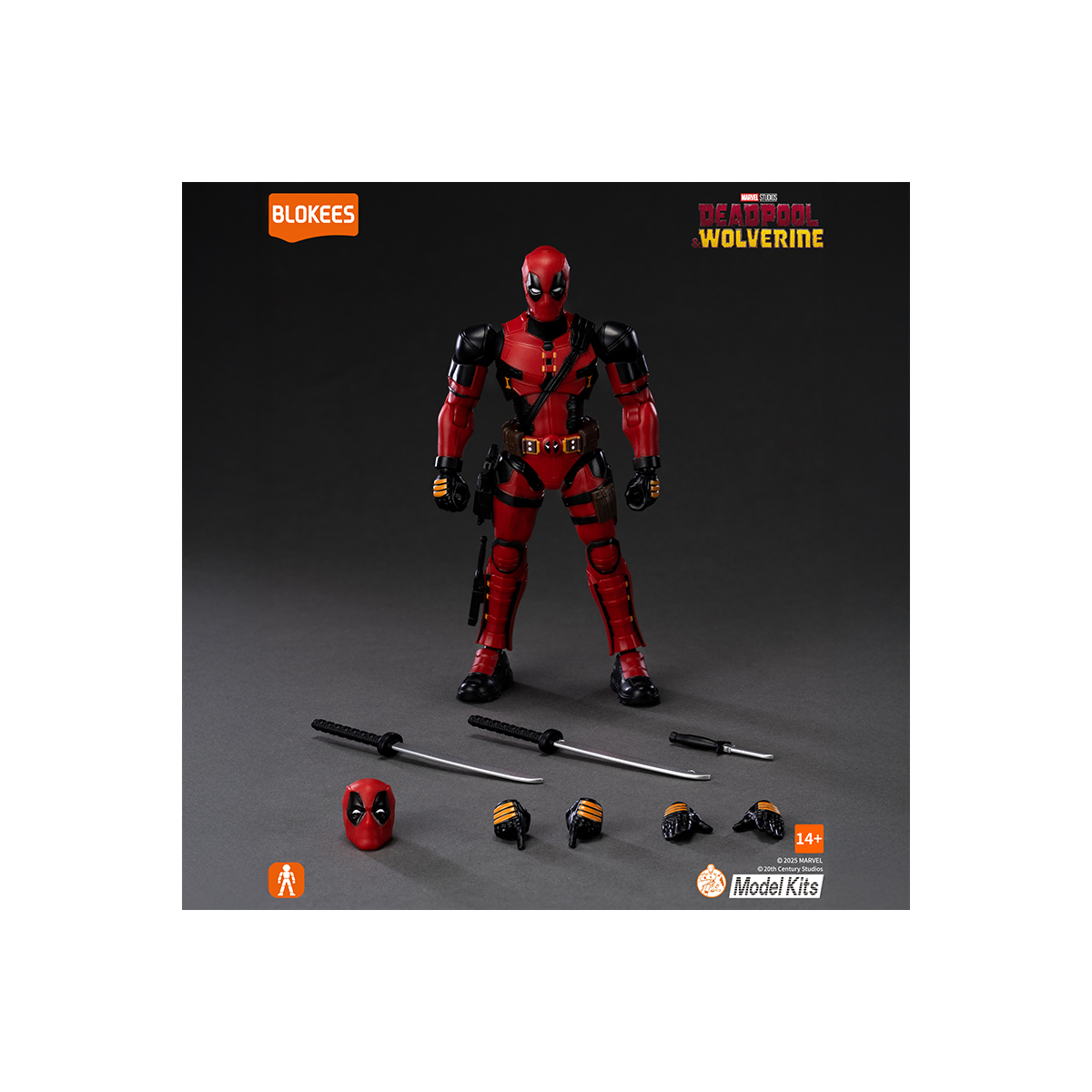 NEW MARVEL HEROS BLOKEES CHAMPION CLASS 04 DEADPOOL