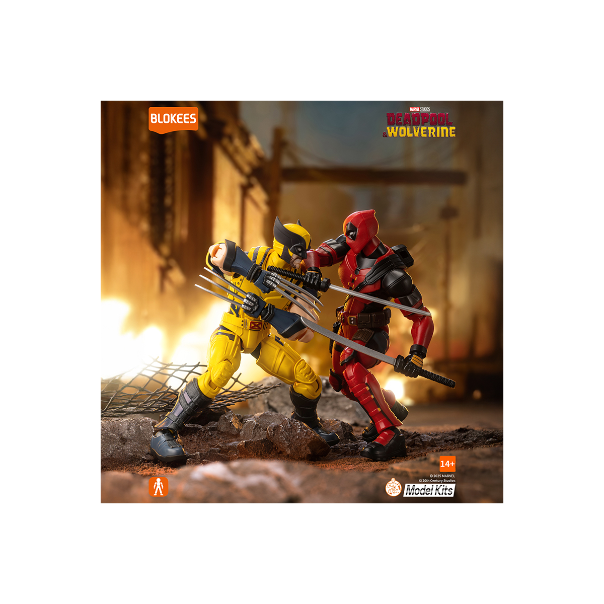 NEW MARVEL HEROS BLOKEES CHAMPION CLASS 04 DEADPOOL