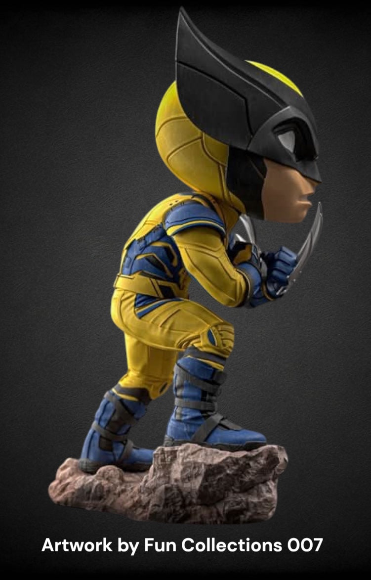 Iron Studios Movie & TV Marvel Wolverine  Mini Wolverine 13 cm Figure.