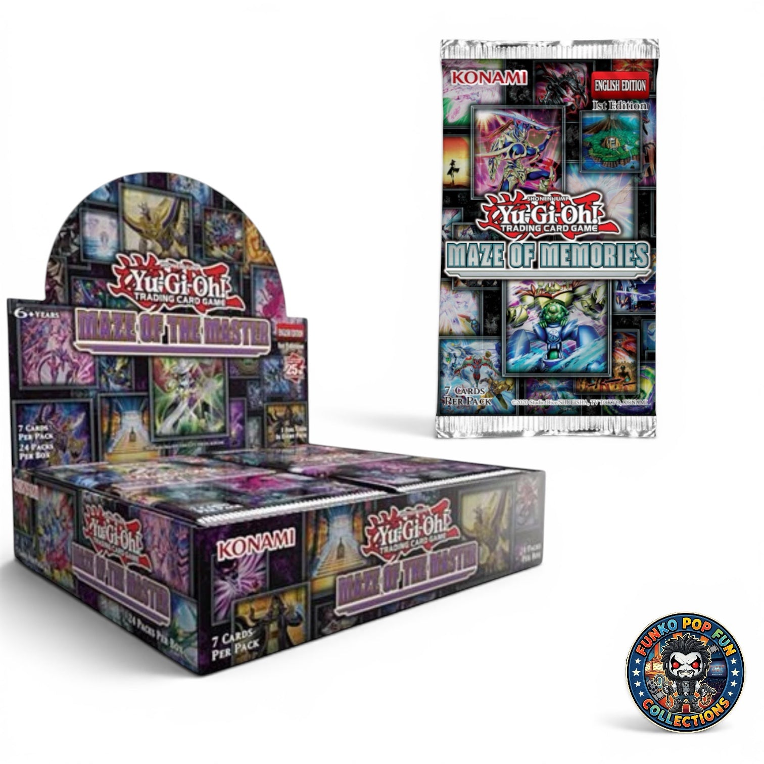 Yu-Gi-Oh! TCG - Maze Of The Master Booster Box (24 Packs) - SEALED.
