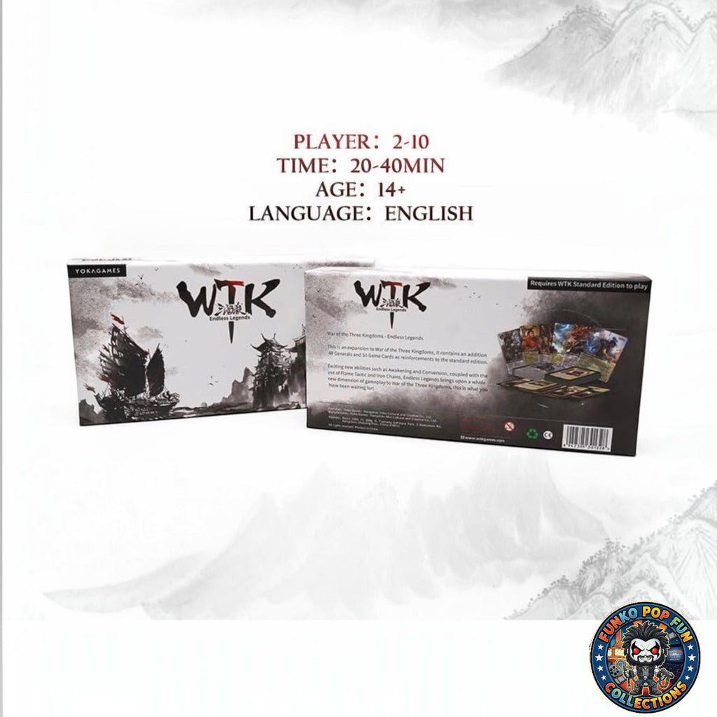 War of the Three Kingdoms Board Game Expansion Pack Endless Legends.