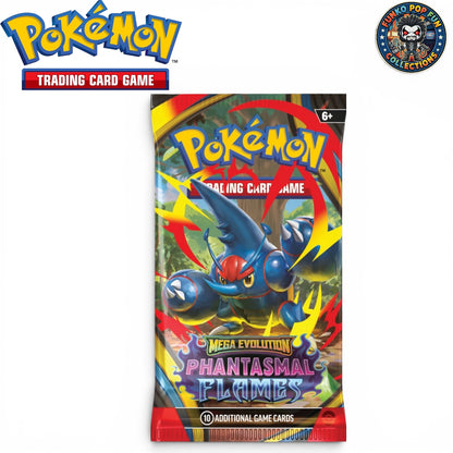 Pokemon Mega Evolution: Phantasmal Flames Mini Album Contains 1 Pack.