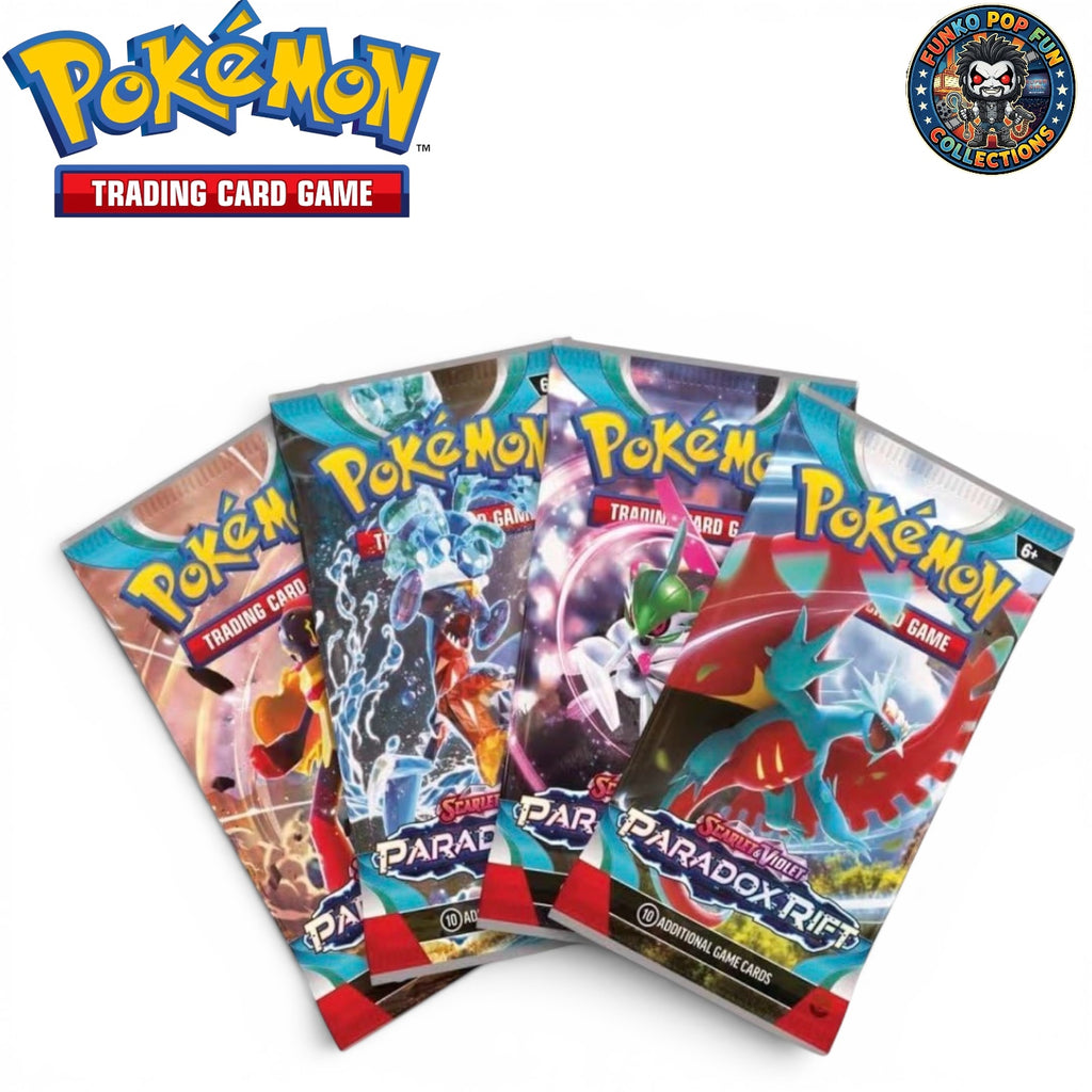 Pokemon: Scarlet & Violet 4: Paradox Rift Booster Build & Battle Box.