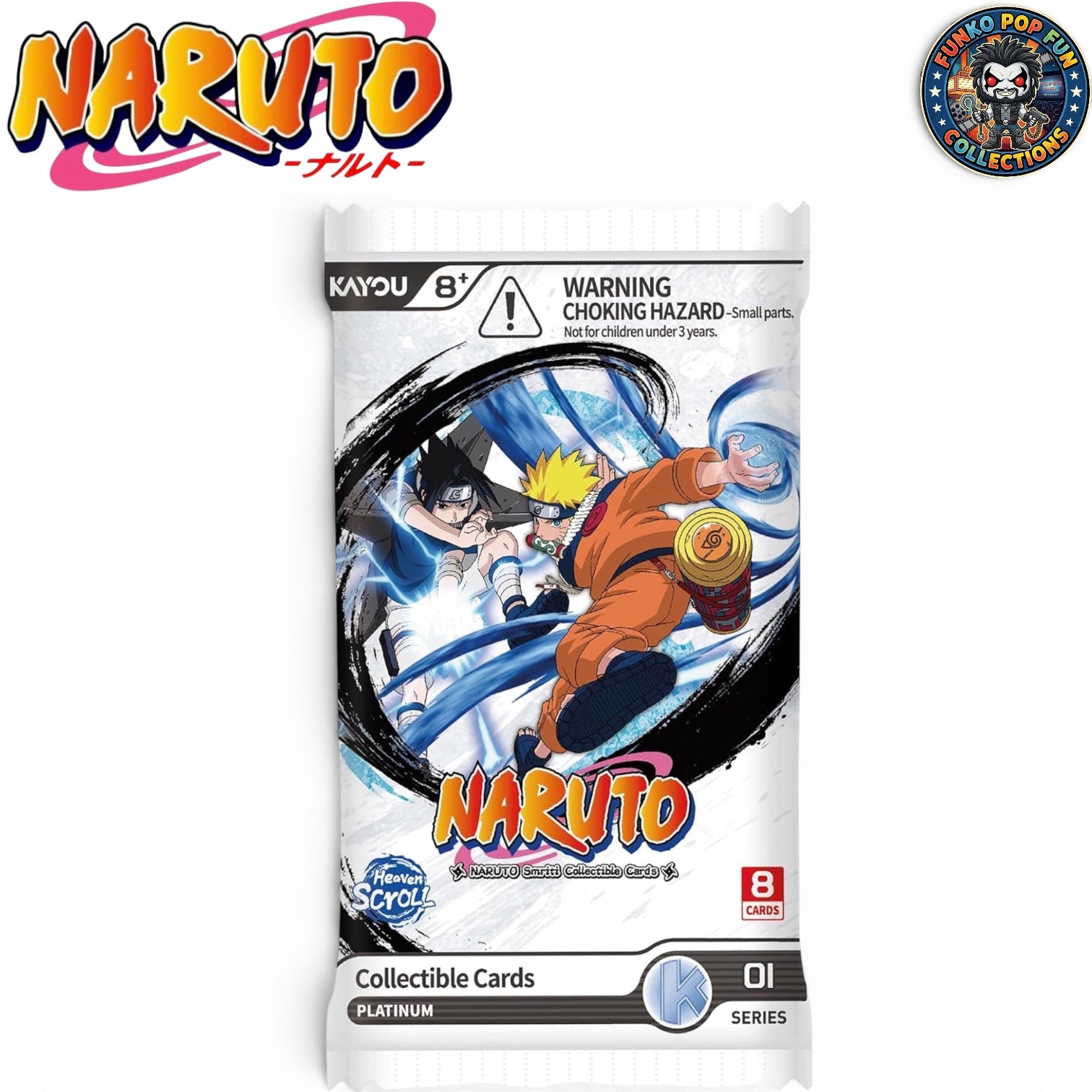 KAYOU Naruto-Smriti Collectible Card - Chapter Jin 1(English version).