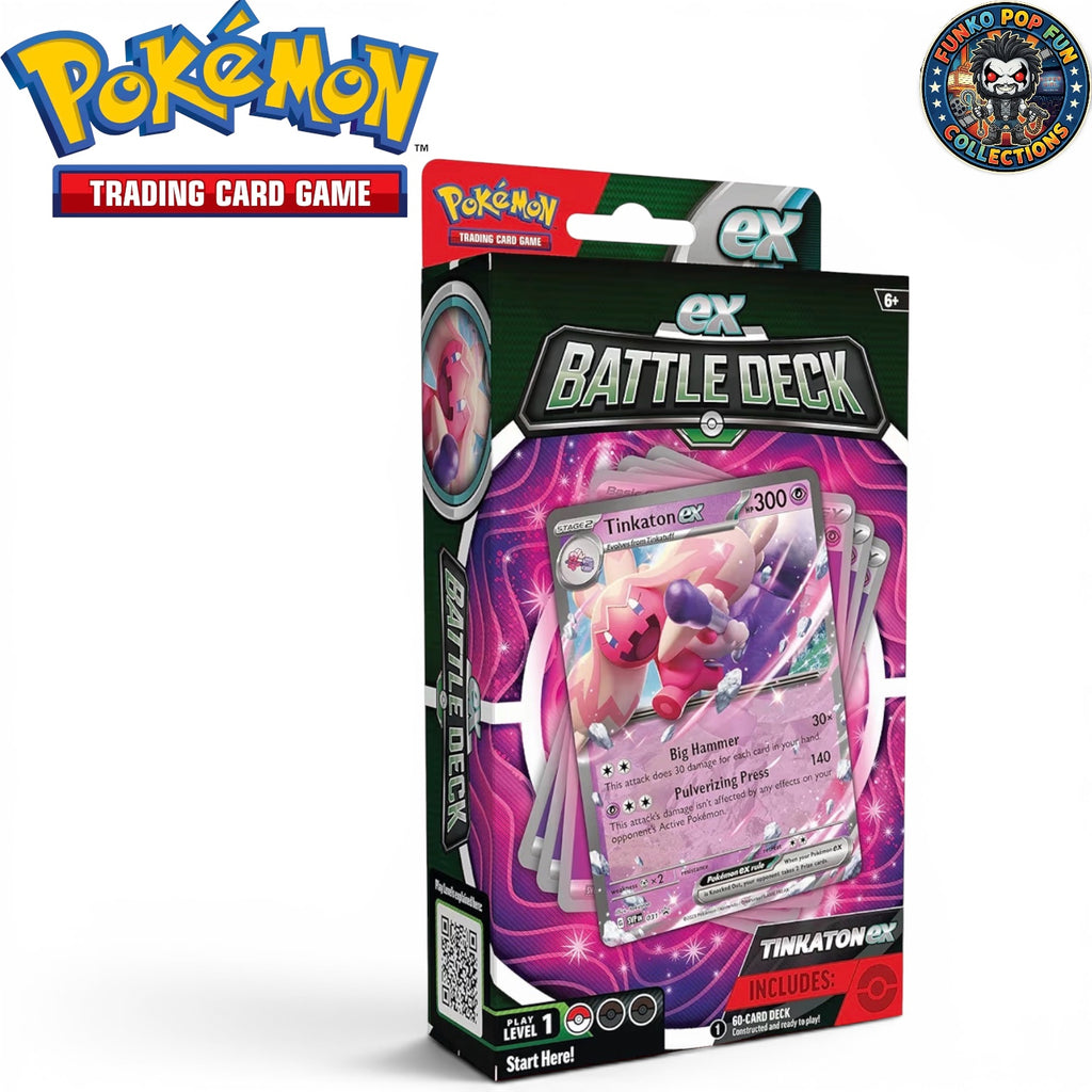 Pokémon TCG: Tinkaton ex Battle Deck Ready-to-Play 60-Card Deck.