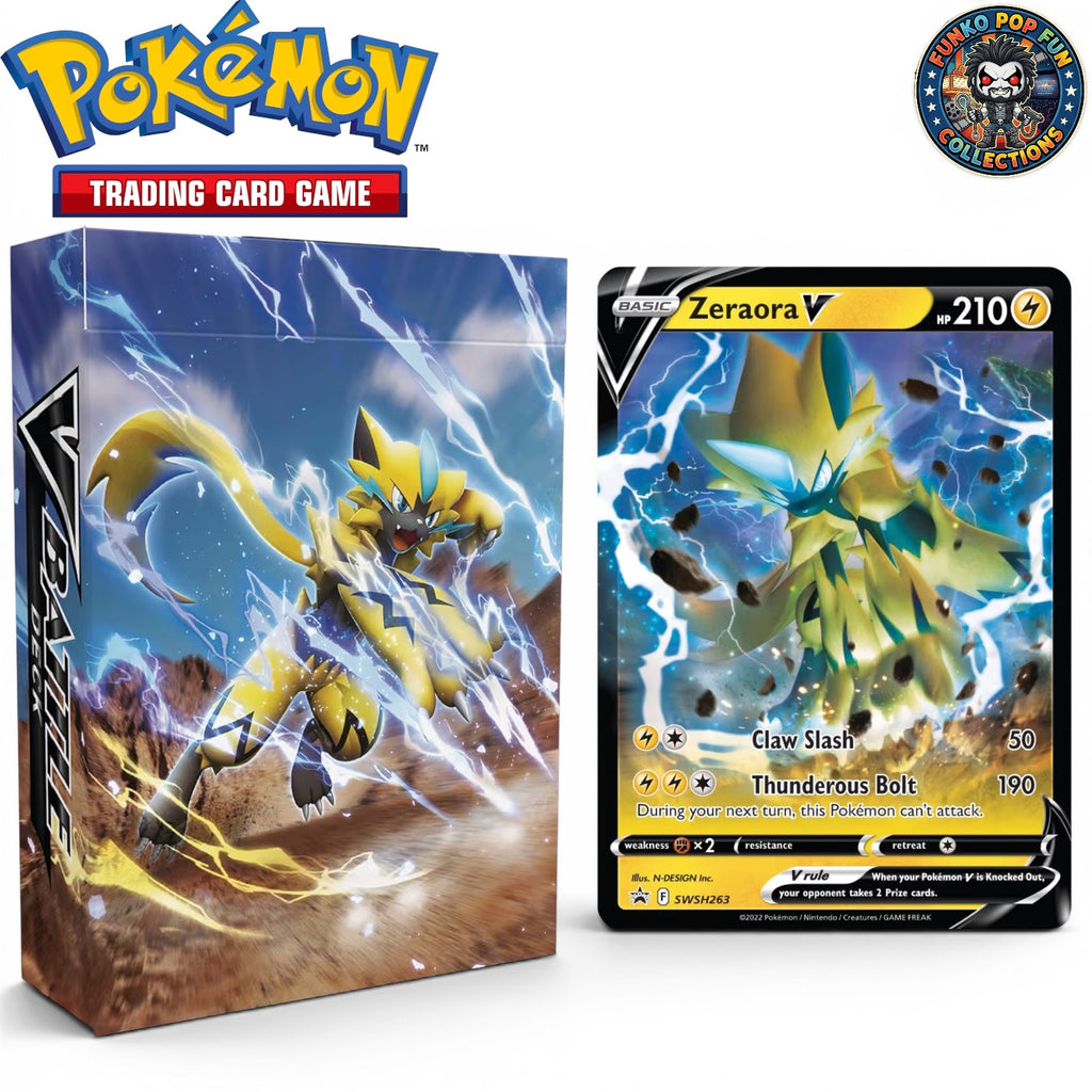 Pokémon TCG: Zeraora V Battle Deck 60 cards, Ready to Play.