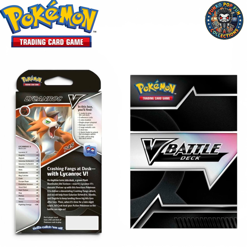 Pokémon TCG: Lycanroc V Battle Deck.