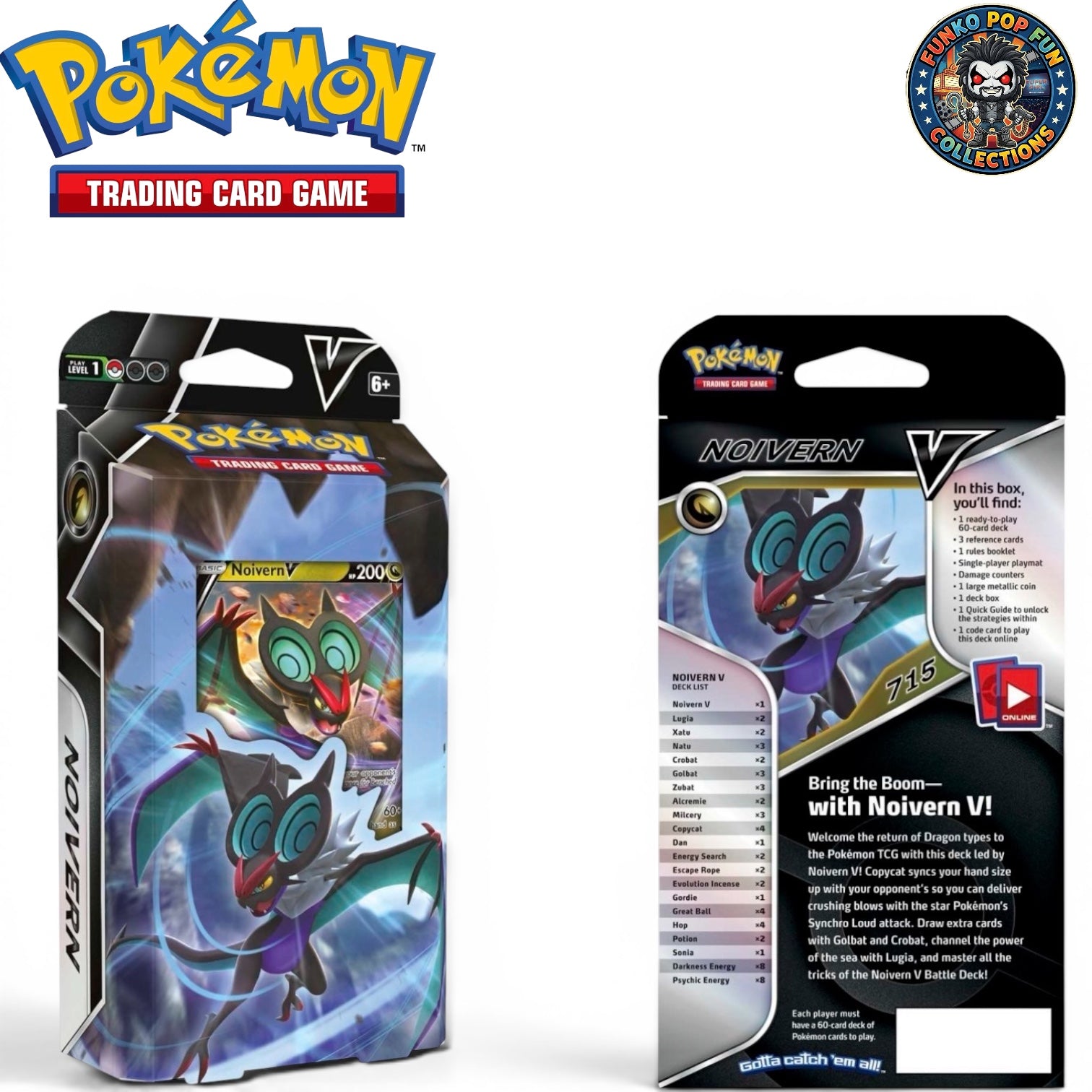 Pokémon TCG: Noivern V Battle Deck.