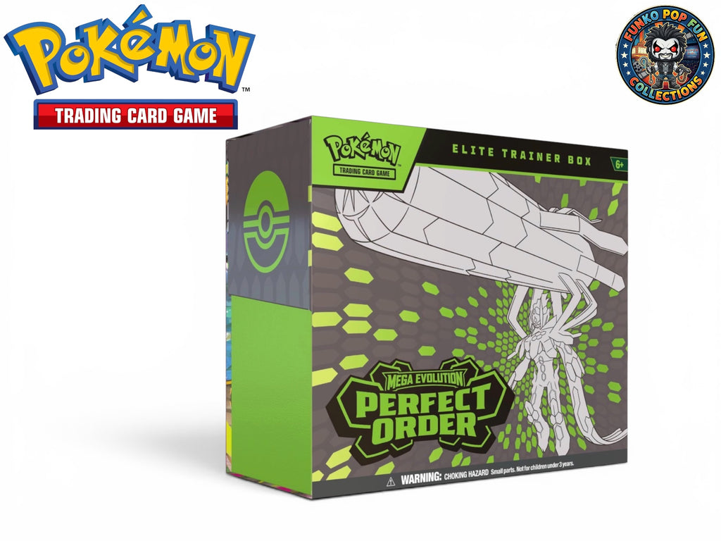 Pokémon TCG: Mega Evolution—Perfect Order Elite Trainer Box.