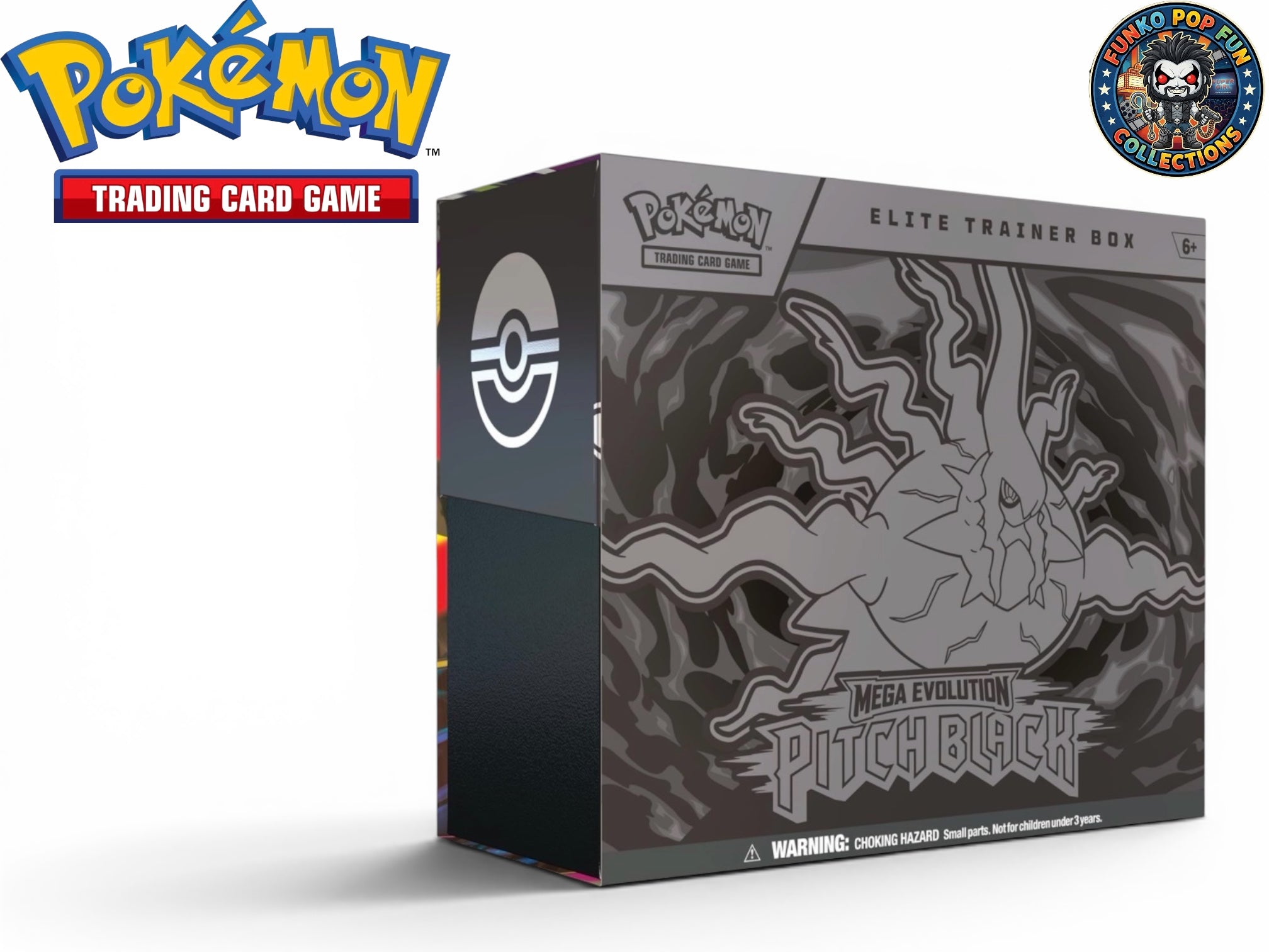 Pokémon TCG: Mega Evolution—Pitch Black Elite Trainer Box.