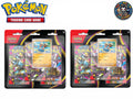 Pokémon TCG: Mega Evolution—Pitch Black Triple Pack 1 Foil Promo Card & 3 Booster Packs.