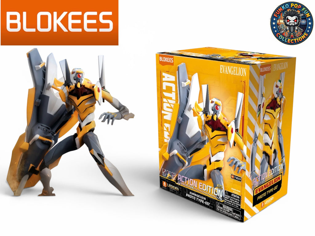 Blokees Figures Evangelion Proto Type-00' Action Edition.