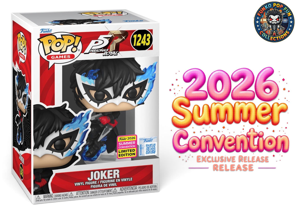 Funko Pop! Very Exclusive Persona Joker Leaping 1243.