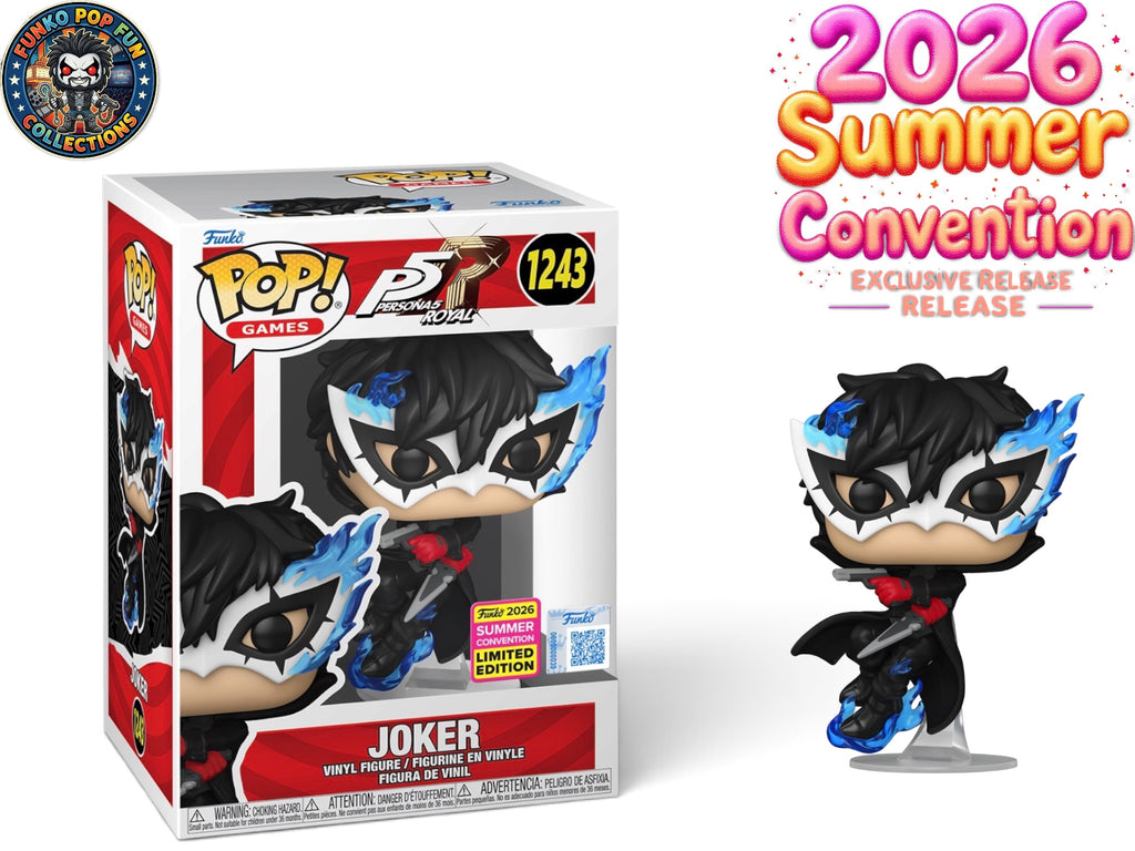 Funko Pop! Very Exclusive Persona Joker Leaping 1243.