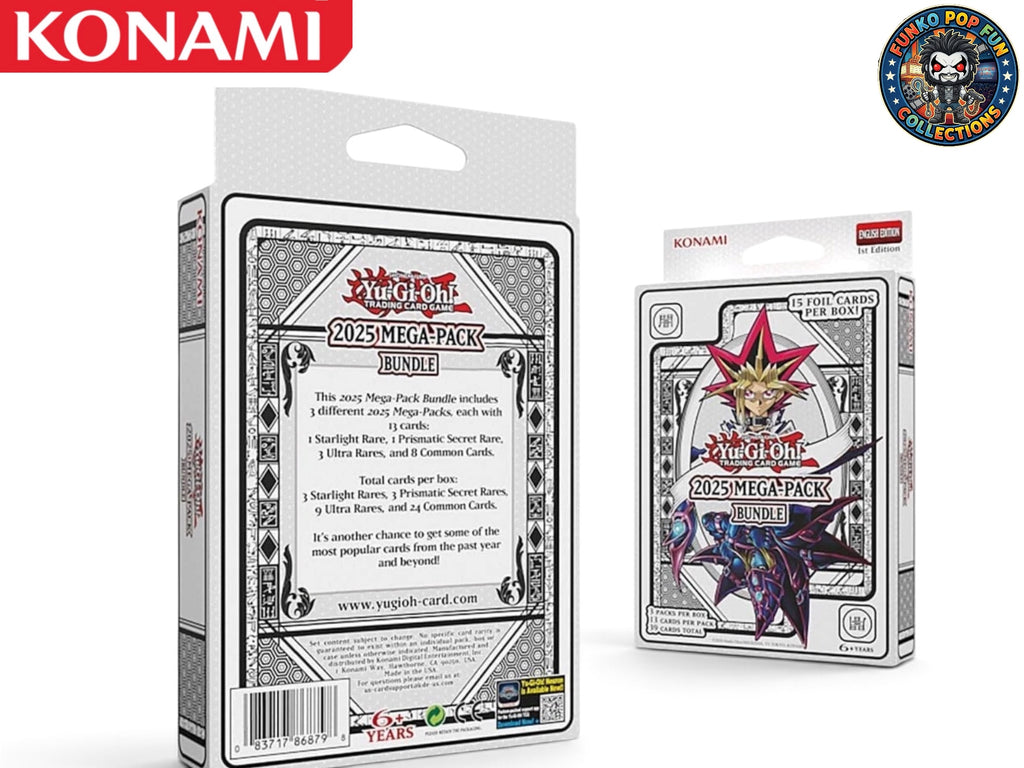 Yu-Gi-Oh! TCG 2025 Mega Pack Bundle.