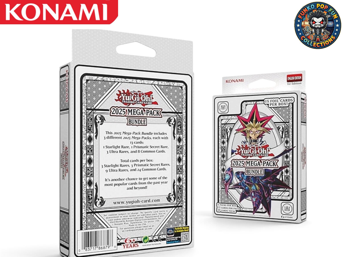 Yu-Gi-Oh! TCG 2025 Mega Pack Bundle.