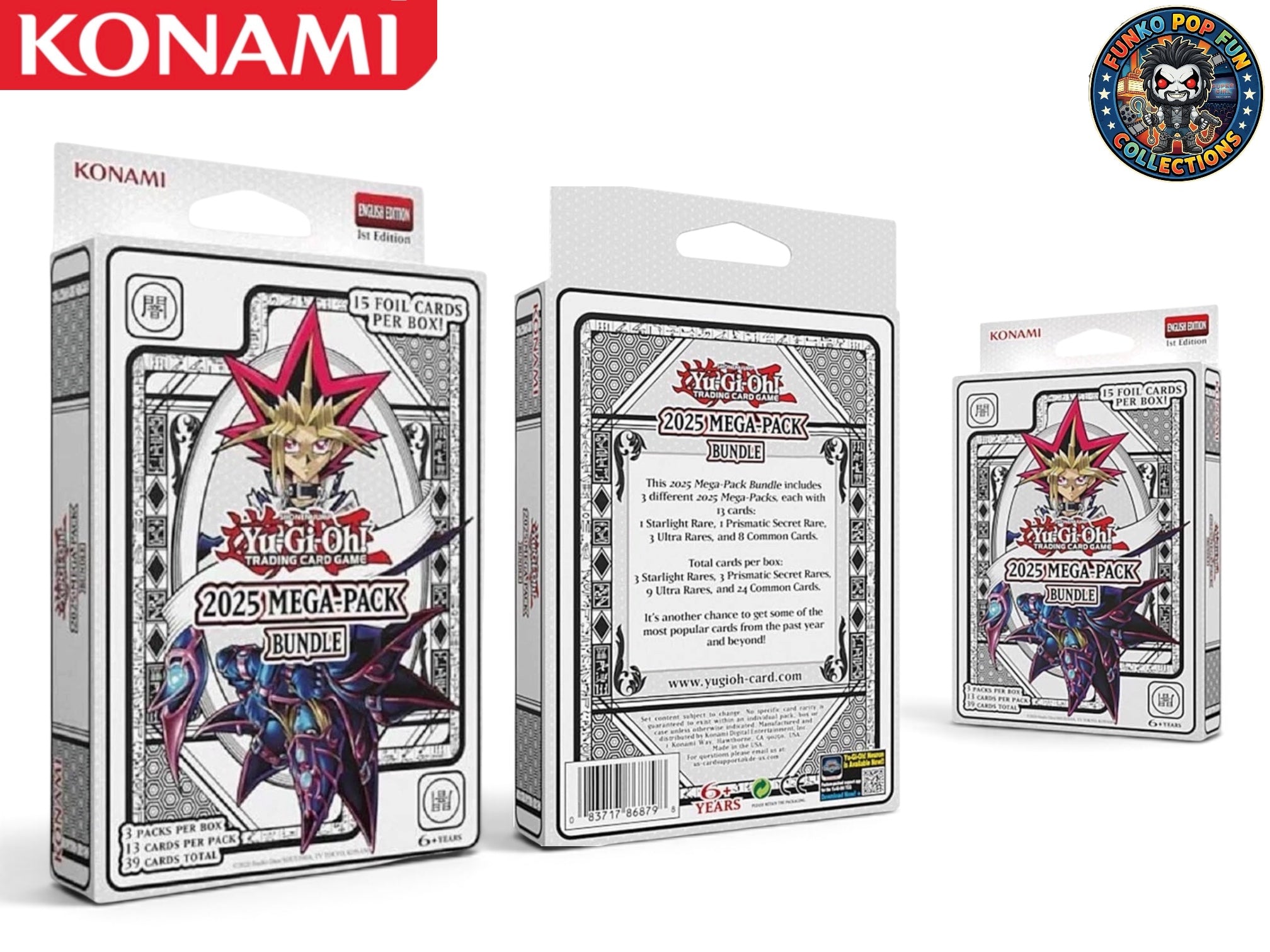 Yu-Gi-Oh! TCG 2025 Mega Pack Bundle.
