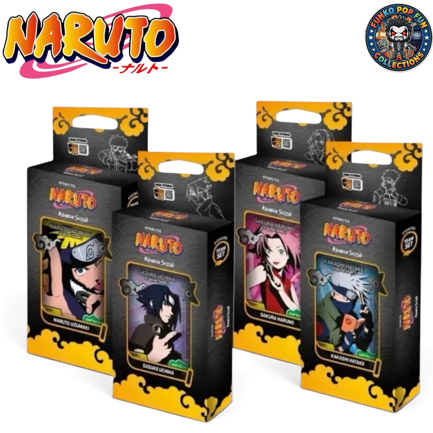 Naruto Mythos TCG Konoha Shido Second Edition Set Bundle - English.