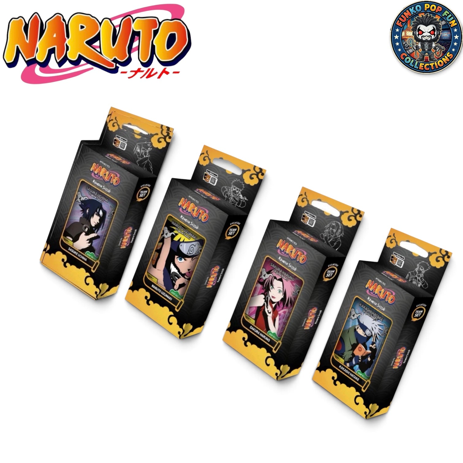 Naruto Mythos TCG Konoha Shido Second Edition Set Bundle - English.
