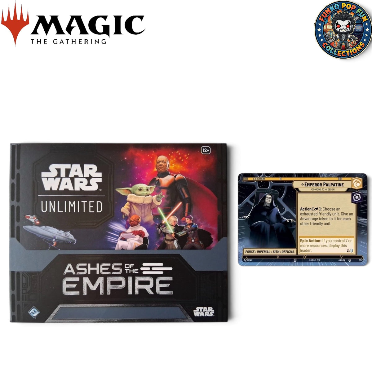Star Wars Unlimited: Ashes of the Empire Box Set.