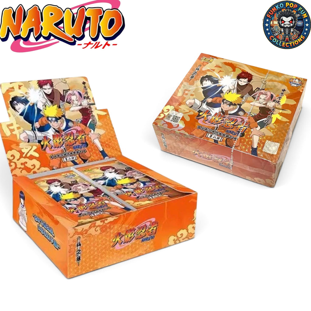 Naruto Kayou The Eighth Episode Collection Trading Card Booster Box Set with 30 Booster Packs.